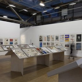 Richard Hollis at the Centre Pompidou