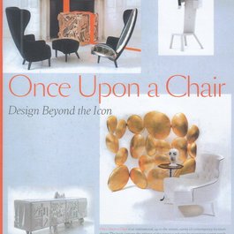 Max Lamb's 'Flat Iron Chair' included in 'Once Upon a Chair' publication, 2009