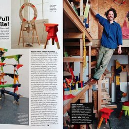 Anton Alvarez profiled in Residence Magazine No.5, May 2013