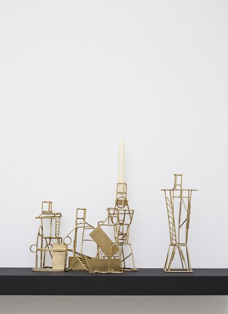 'Drawn Candlesticks' by Fabien Cappello, 2012. Photography by Petr Krejci