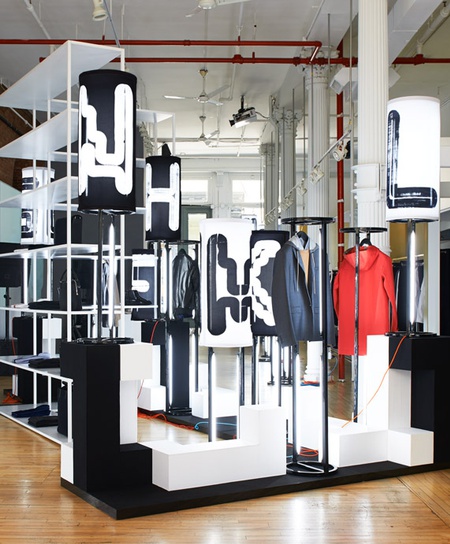 Installation for Dior Homme Soho, by M/M (Paris), 2014