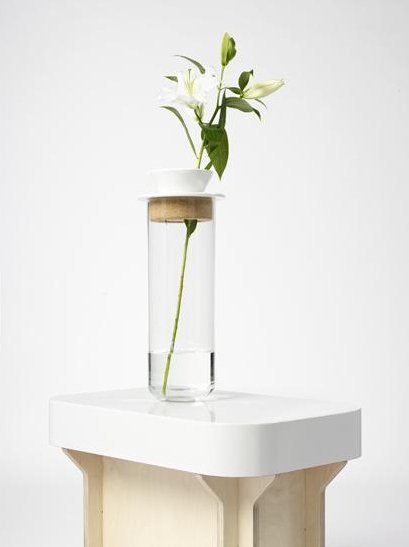 <p>Flore No. 2 by Nicolas Le Moigne, 2009. Blown glass, enamelled ceramic and cork. Edition of 12 + 1 AP. Photography by Tonatiuh Ambrosetti & Daniela Droz, courtesy NextLevel Galerie</p>