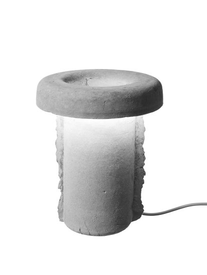<p>SlipLamp by Nicolas Le Moigne, 2011. Eternit and LEDs. Edition of 12. Photography by Nicolas Le Moigne. Courtesy Gallery Libby Sellers</p>