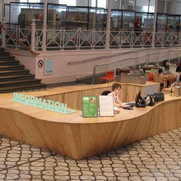 Information Desk by Peter Marigold at the V&A Museum of Childhood