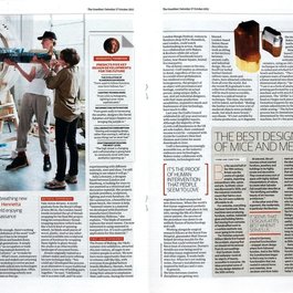 The Guardian features Anton Alvarez, Julia Lohmann and Simon Hasan, Oct. 27, 2012