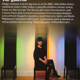Libby Sellers in Vogue, January 2008