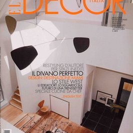 Crazy Wood: Peter Marigold profiled in ELLE Decor Italia, November 2007