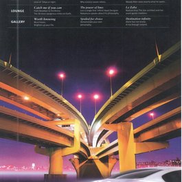 Stuart Haygarth and 'Tail Light' featured in Adeyaka Infiniti Magazine, Spring 2008