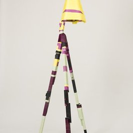 'The Thread Wrapping Machine Lamp 3' by Anton Alvarez, 2013. Photography by Paul Plews