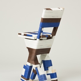 'The Thread Wrapping Machine Chair 2' by Anton Alvarez, 2013. Photography by Paul Plews