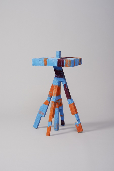 'The Thread Wrapping Machine Side Table 130214' by Anton Alvarez, 2014. Photography by Gustav Almestål