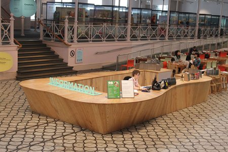 Information Desk by Peter Marigold at the V&A Museum of Childhood